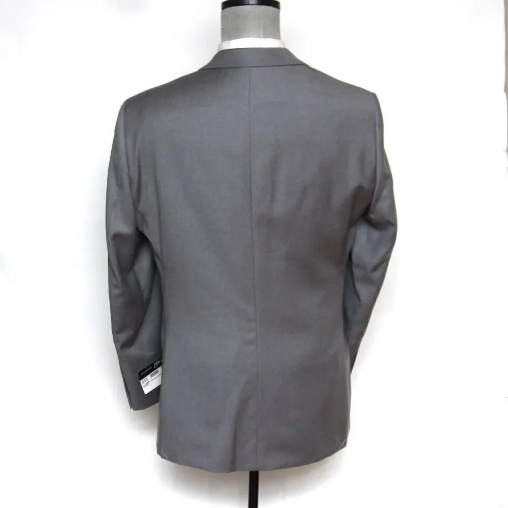 43R Jos A Bank 1905 Navy Mens Sportcoat Blazer Jacket‎ Tailored Fit Grey D040200